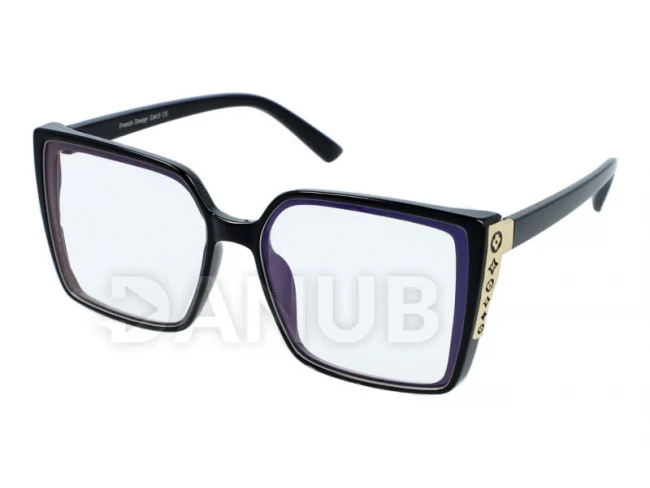 Okuliare na počítač Blue Light Luxury -Black