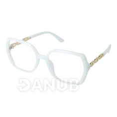 Okuliare na počítač Blue Light Woman - White/Gold