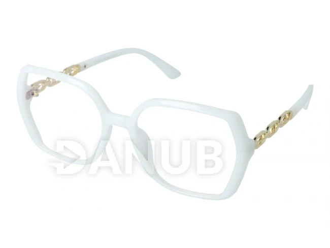 Okuliare na počítač Blue Light Woman - White/Gold