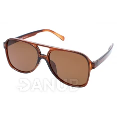 Pánske polarizačné okuliare Hot Design - Brown