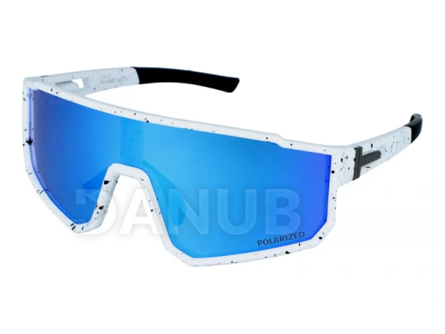 Športové polarizačné okuliare Active life - White/Blue