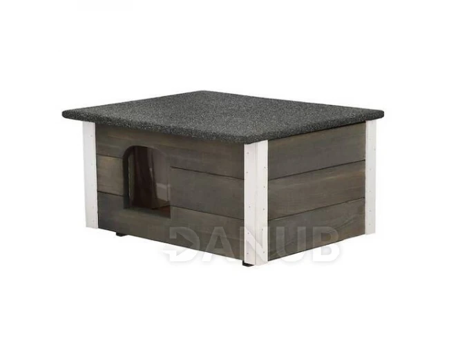 Búda pre psa - veľkosť S - sivá