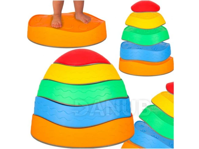 Senzorická dráha riečne kamene - 5 ks