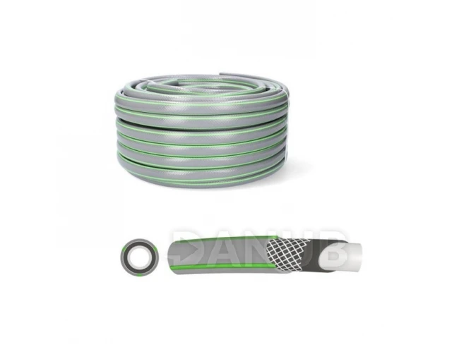 Záhradná hadica - 30m - sivá