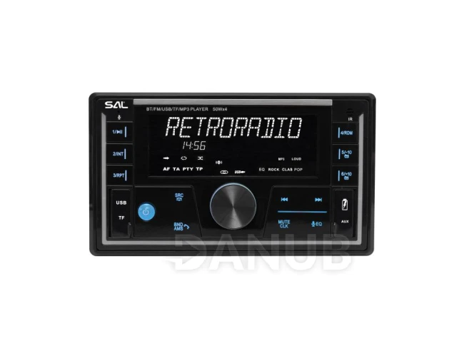 Autorádio; 2xDIN, SMART, RGB