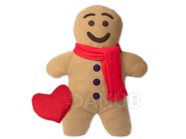 Hrejivý plyšový perníček