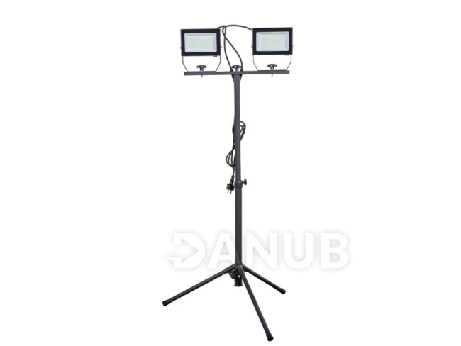 LED reflektor "Ispot" 2 x 50W stojanový - 2 x 5000 lm - 1.5m kábel