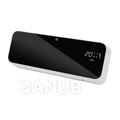 Nástenný ventilátorový smart ohrievač, 1000-2000W