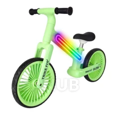 Odrážadlo Trike Fix Glow LED - neónovo-zelené