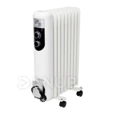 Olejový radiátor, 9 článkov, 2000 W