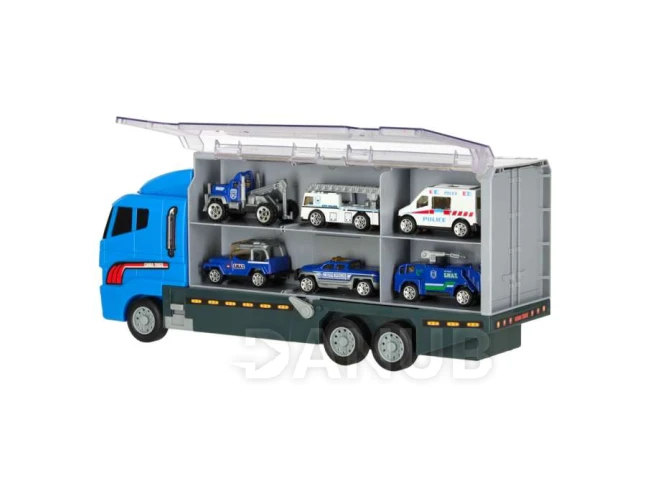 Policajný transportér + vozidlá