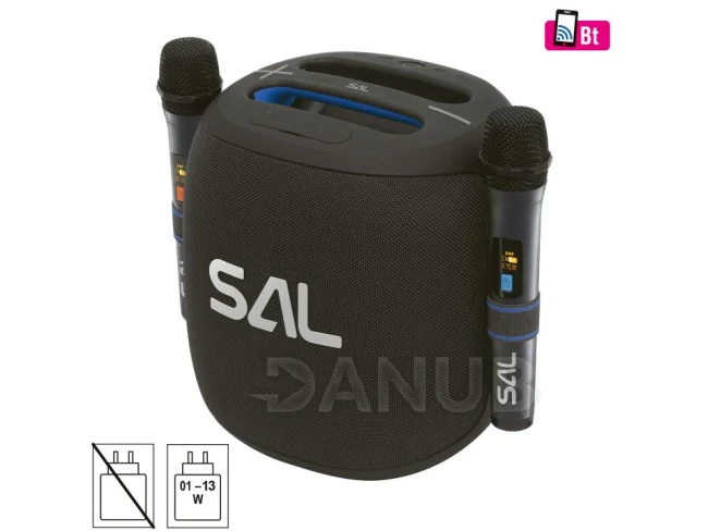 Prenosný Boom-Box - vysoko výkonný stereo zvukový systém