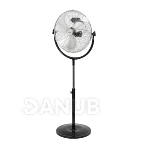 Stojanový kovový ventilátor, 45 cm, 100 W