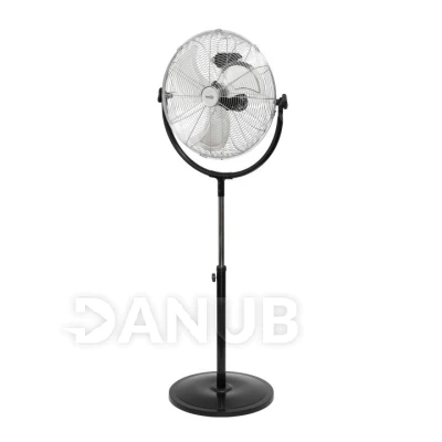 Stojanový kovový ventilátor, 45 cm, 100 W