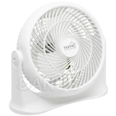 Stolný / nástenný turbo ventilátor, 20 cm, 30 W, biela