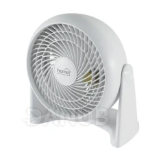 Stolný / nástenný ventilátor, 23 cm, biela