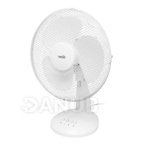 Stolný ventilátor, 30 cm, 40 W, biela farba