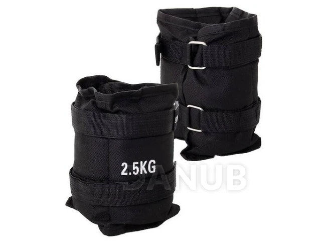 Závažie na členok / zápästie - 2x 2,5 kg Závažie na členok / zápästie - 2x 2,5 kg
