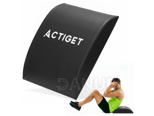 AB podložka na cvičenie brušných svalov do 120 kg - čierna