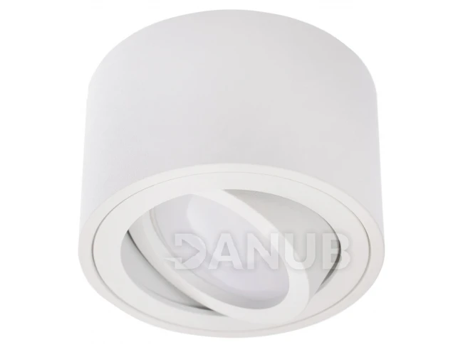 Podhľadové okrúhle svietidlo biele amat-s 50mm