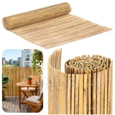 Bambusová rohož/záclona na balkón a plot - 1,2 x 5 m