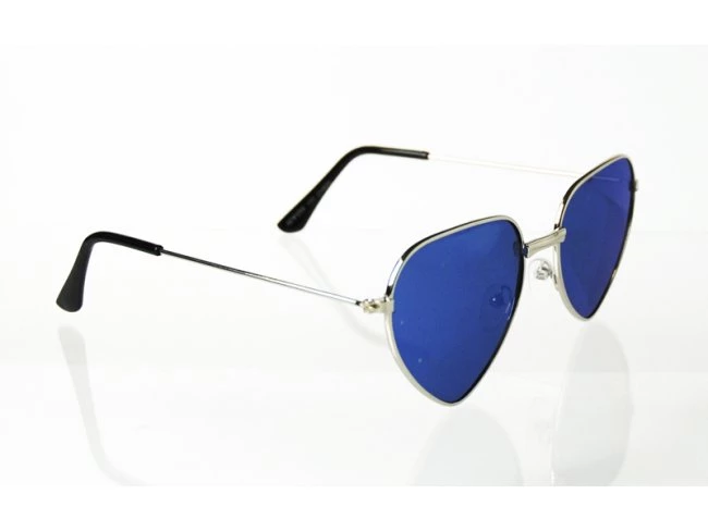 Dámske slnečné okuliare pilotky Hearts BLUE