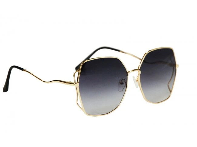 Dámske slnečné okuliare Side Frames Gold BLACK