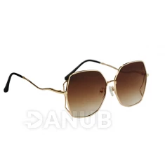 Dámske slnečné okuliare Side Frames Gold BROWN
