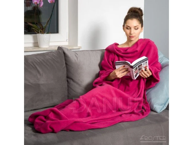 Deka s rukávmi – Fuchsia 