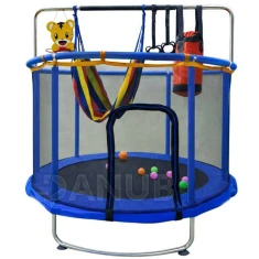 Detská trampolína s príslušenstvom - 150 cm - modrá