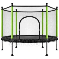 Detská záhradná trampolína - 140 cm - zelená