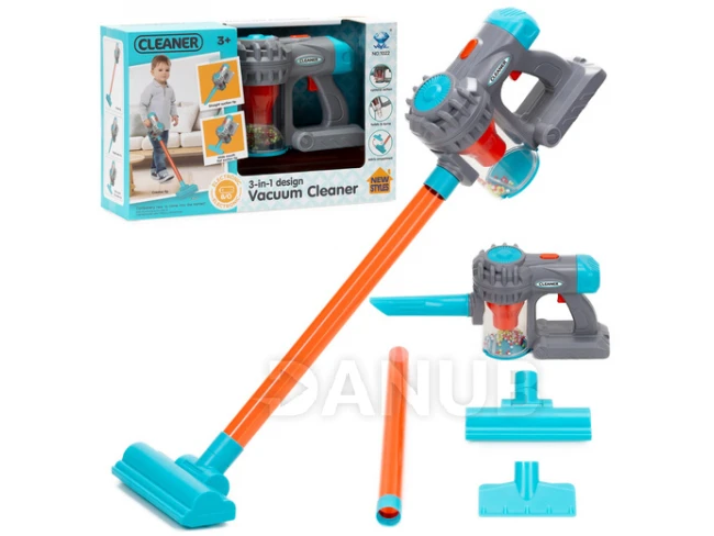 Detský ručný vysávač - na batérie - interaktívna hračka pre deti so zvukom