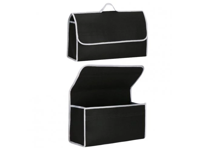 Organizér do kufra auta - čierno-sivý