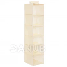 Závesný organizér - krémový