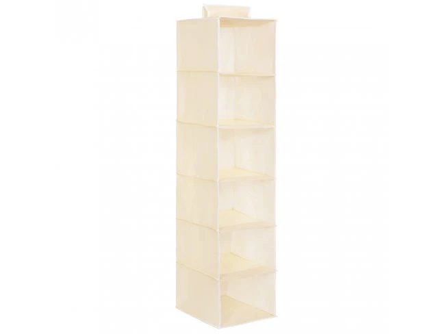 Závesný organizér - krémový