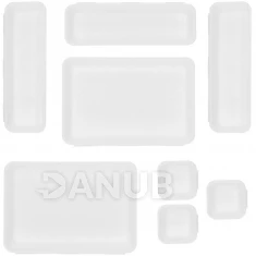 Sada organizérov do zásuvky 8ks - biela