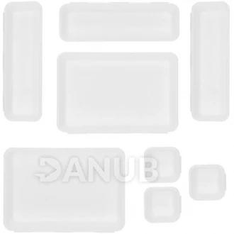 Sada organizérov do zásuvky 8ks - biela