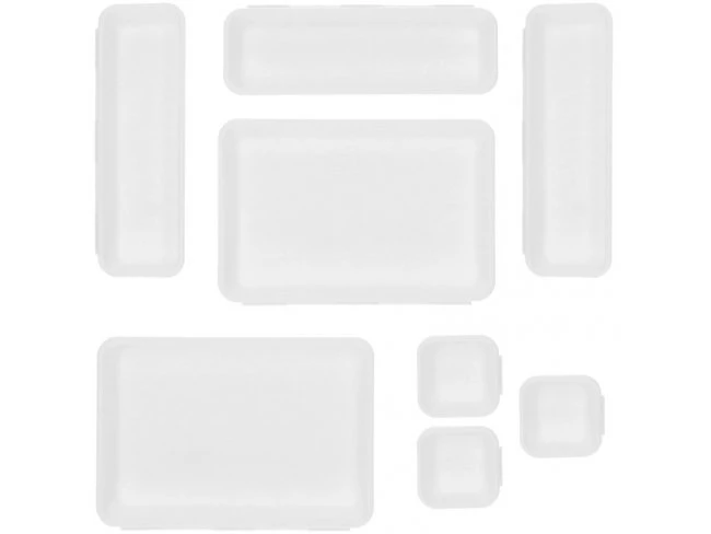 Sada organizérov do zásuvky 8ks - biela