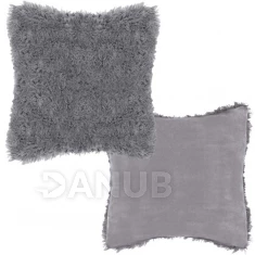 Obliečka na vankúš vlnená 40x40cm - sivá