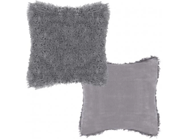 Obliečka na vankúš vlnená 40x40cm - sivá