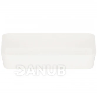 Organizér zásuviek 26x18cm multifunkčný - krémový