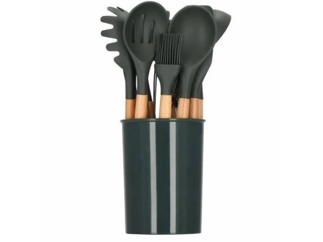 Kuchynské náradie - sada - 12 ks - grafitová