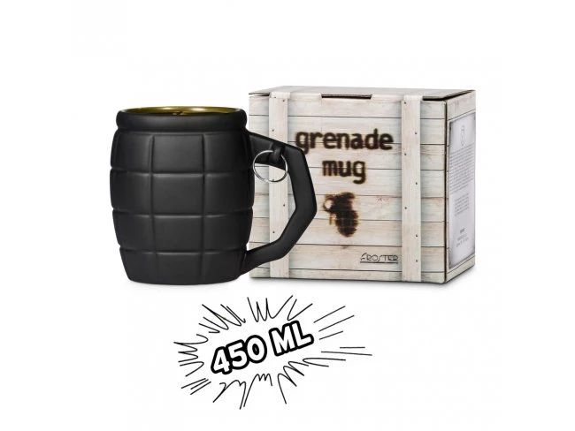 Hrnček Granát 450 ml - čierny