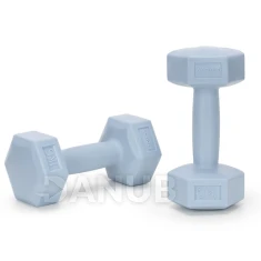 Jednoručné činky - 2 ks - 2x1 kg - svetlomodré
