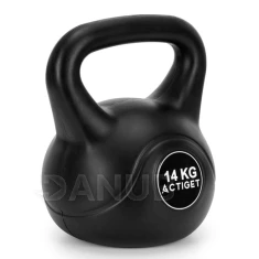 Kettlebell - 14 kg - čierny