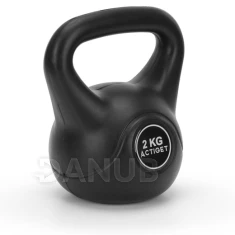 Kettlebell - 2 kg - čierny