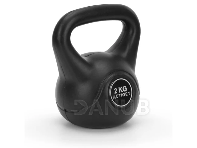 Kettlebell - 2 kg - čierny Kettlebell - 2 kg - čierny