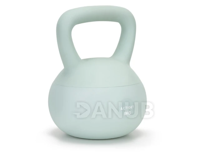 Kettlebell - mäkký - 8 kg - tyrkysový Kettlebell - mäkký - 8 kg - tyrkysový