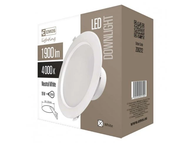LED downlight 19W neutrálna biela 