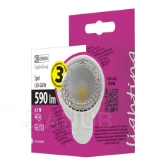 LED žiarovka Premium 6,3W GU10 neutrálna biela